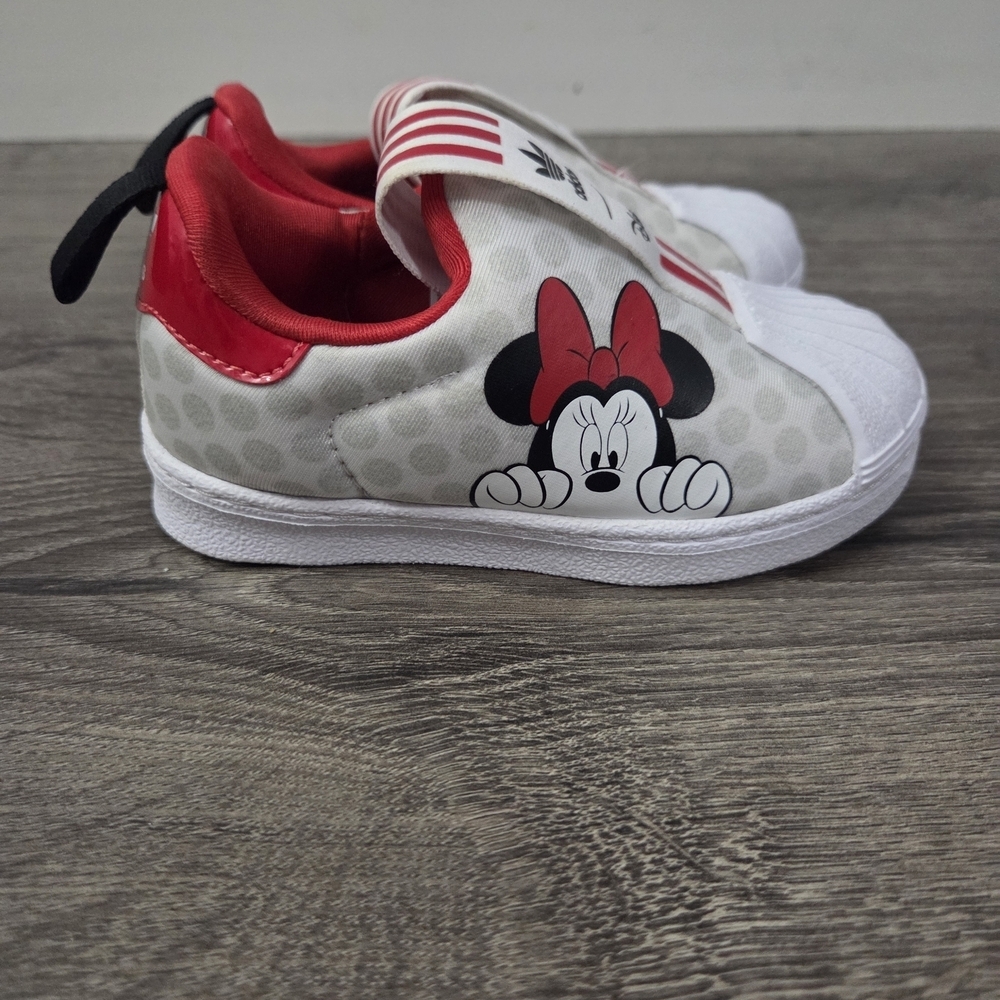 Adidas Minne Mouse Girls Toddler Sneakers Size 6.5 NEW